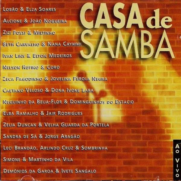 REF. 197 - Casa de Samba 1986 - 15 Músicas